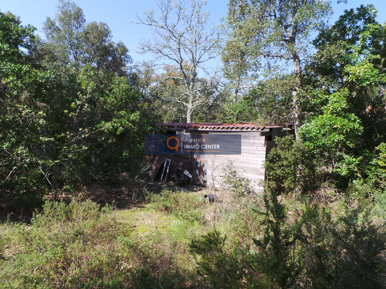 Terrain Non Constructible Avec Cabanon Cadastré Vaucluse